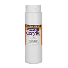 DAL GRADUATE ACRYLIC 500ML MIXING WHITE -Min Qty 1