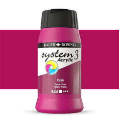 DAL SYSTEM3 ACRYLIC 500ML PURPLE -Min Qty 1