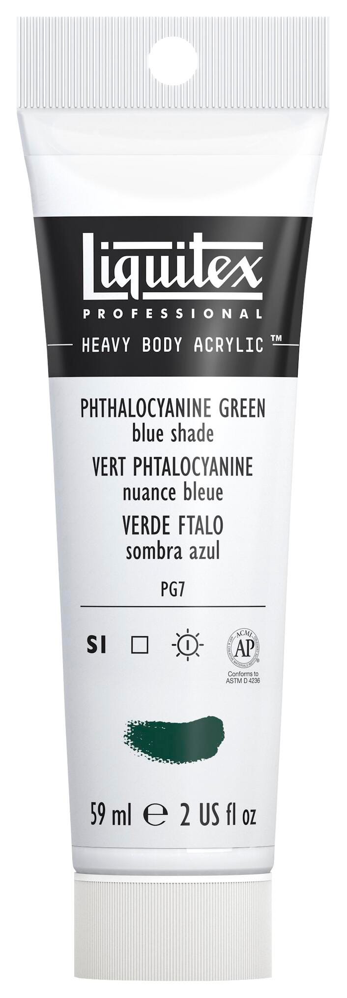 PAINT ACRYLIC HB LIQUITEX PHTHALOCYANINE GREEN 2 OZ