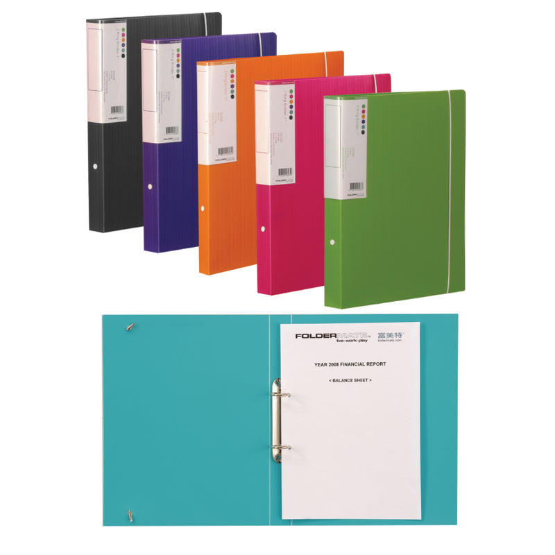 Foldermate, 2 R/B 1 A4-Barkode Bx=10 pcs