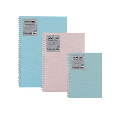 Foldermate, 5SubjctNotebkB5 150sht BX=10 PastlCol UN