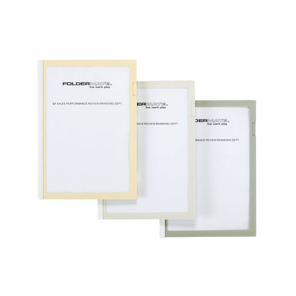 Foldermate, Sliding bar rept cvrA4 BUFF PM