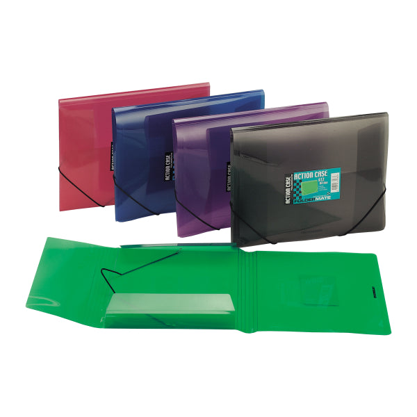 Foldermate, Action Case A4 Ast Bx=25pc -PG