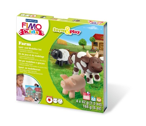 Staedtler, Fimo Kids Mod.Clay Form&Play Farm