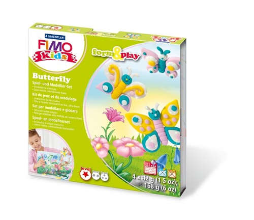 Staedtler, Fimo Kids Mod.Clay Form&Play Butterfly