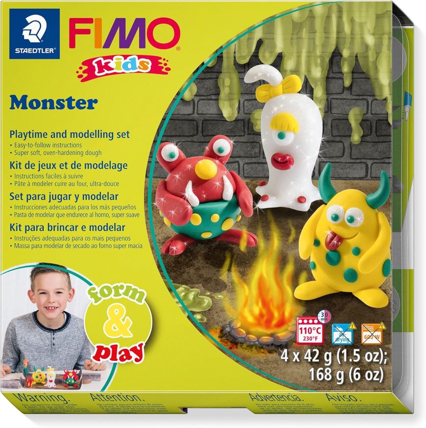 Staedtler, Fimo Kids Mod.Clay Form&Play Monster