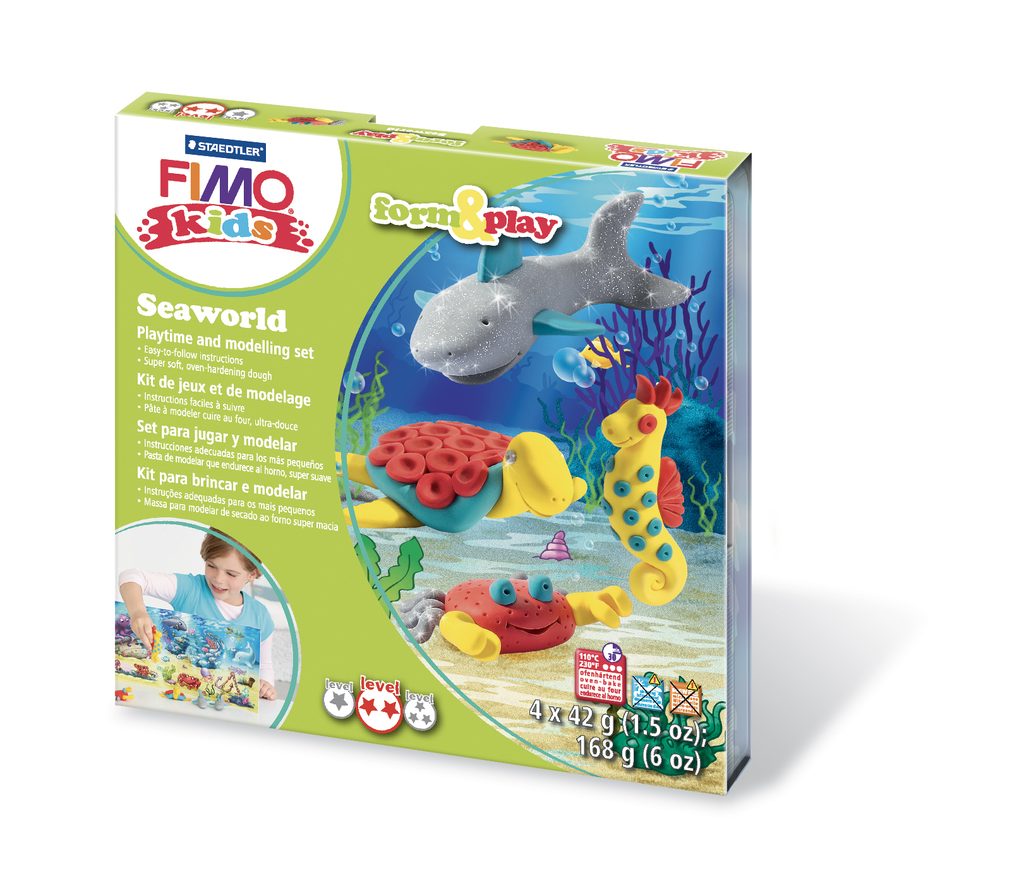 Staedtler, Fimo Kids Mod.Clay Form&Play SeaWorld