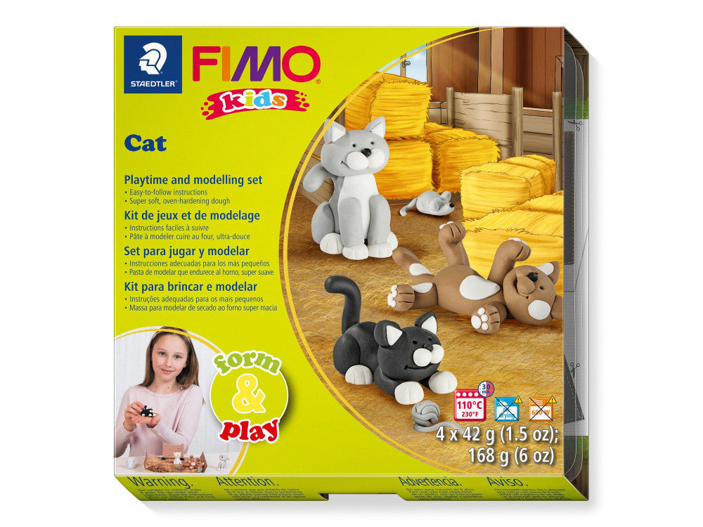 Staedtler, Fimo Kids Mod.Clay Form&Play Cat