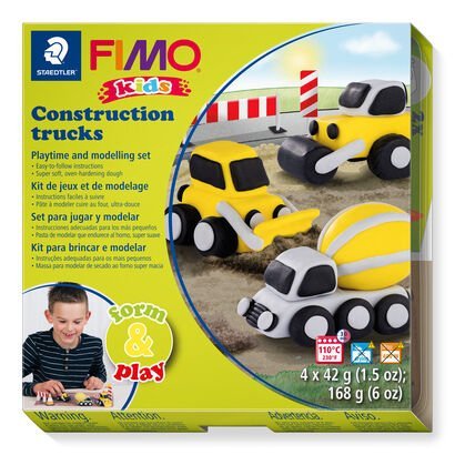 Staedtler, Fimo Kids Form&Play Trucks 4x42g