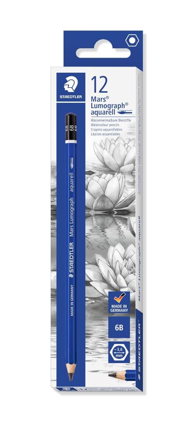 Staedtler, Mars Lumograph Pencil Aquarell Set 6pc
