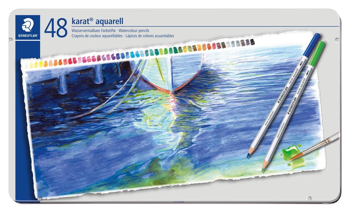 Staedtler, Karat Aquarell Pencil Set=48c