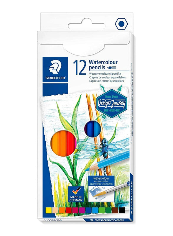 Staedtler, Coloured pencils aquarell set 12col