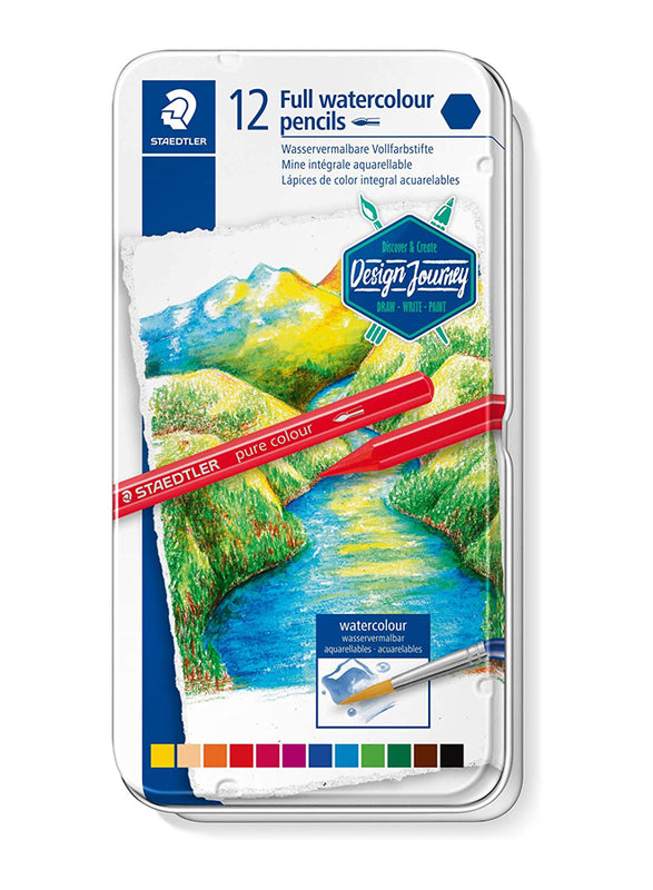 Staedtler, Coloured pencil pure colour Metal St 12c