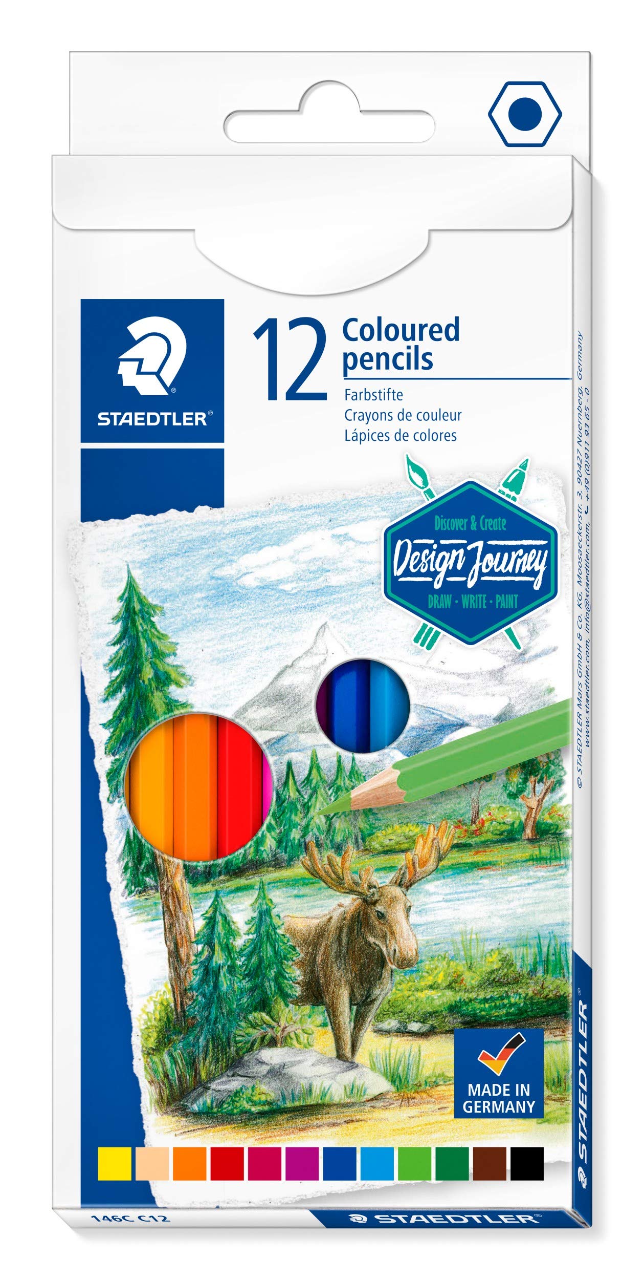 Staedtler, Coloured pencils set 12col