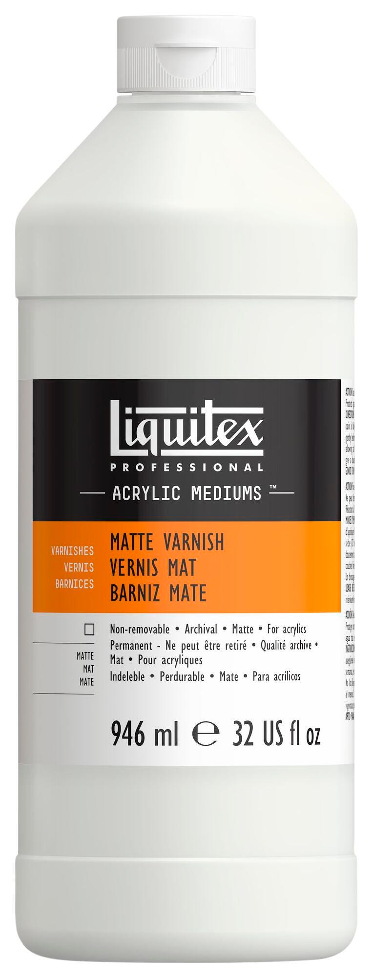 VARNISH LIQUITEX MATTE FINISH 1 QUART
