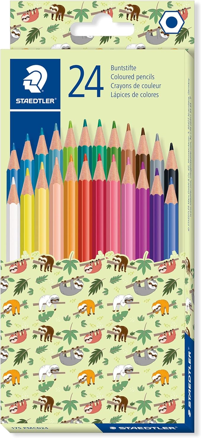 Staedtler, Coloured pencil 24pc Pattern Mix