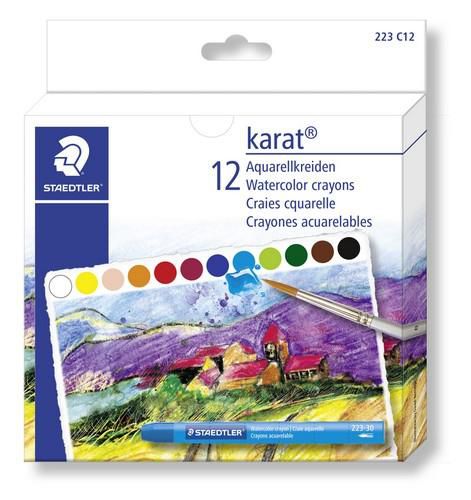 Staedtler, Watercolour crayons Set 12col