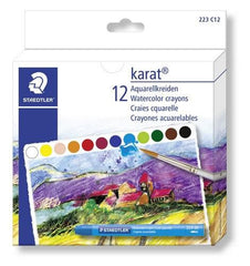 Staedtler, Watercolour crayons Set 12col
