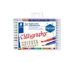 Staedtler, Calligraphy Pen Double end Set=24col