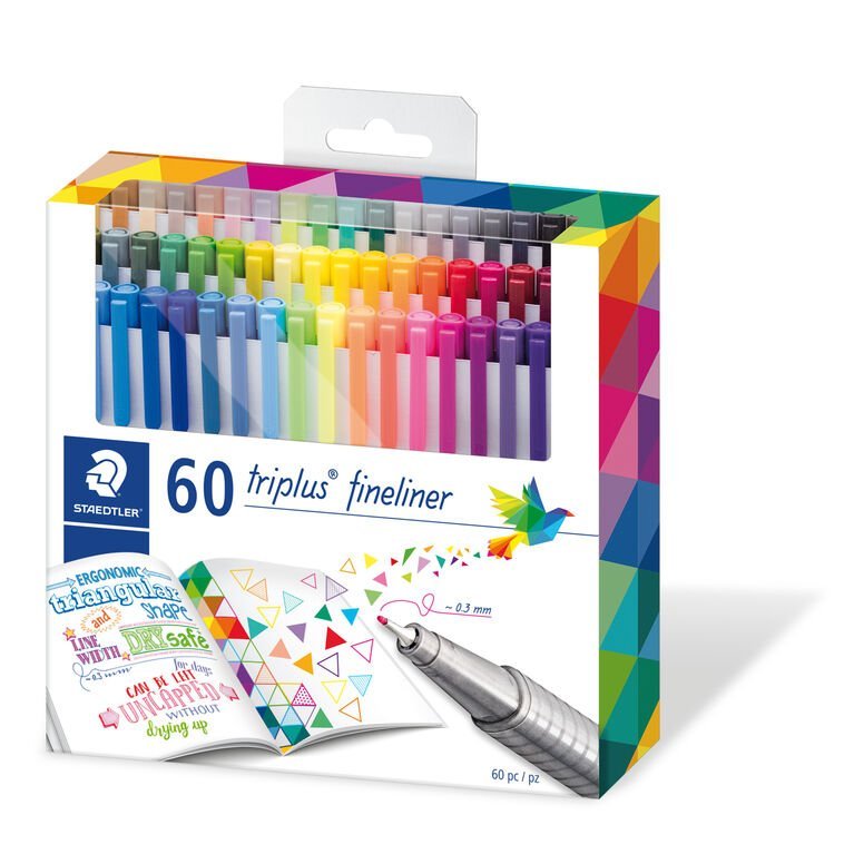 Staedtler, Triplus Fineliner 60col