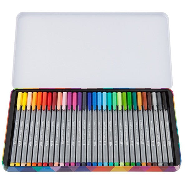 Staedtler, Triplus fineliner metal set 30col