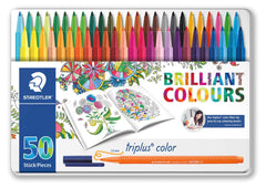 Staedtler, Triplus fineliner metal set 50col JB
