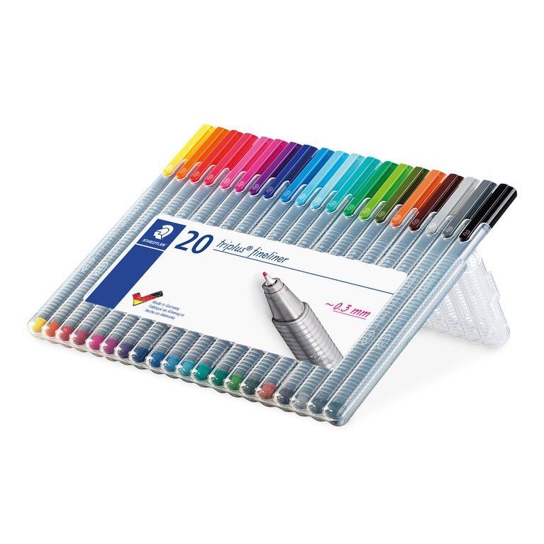 Staedtler, Triplus fineline 20col.