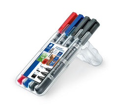 Staedtler, LumocolorPermanentMarker duotip PAC=4col