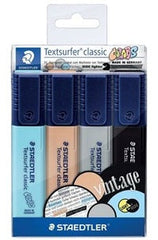 Staedtler, Textsurfer Highlter Vintage Wlt=4col