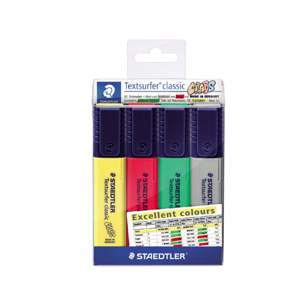 Staedtler, Textsurfer Highlter Excellent Wlt=4col