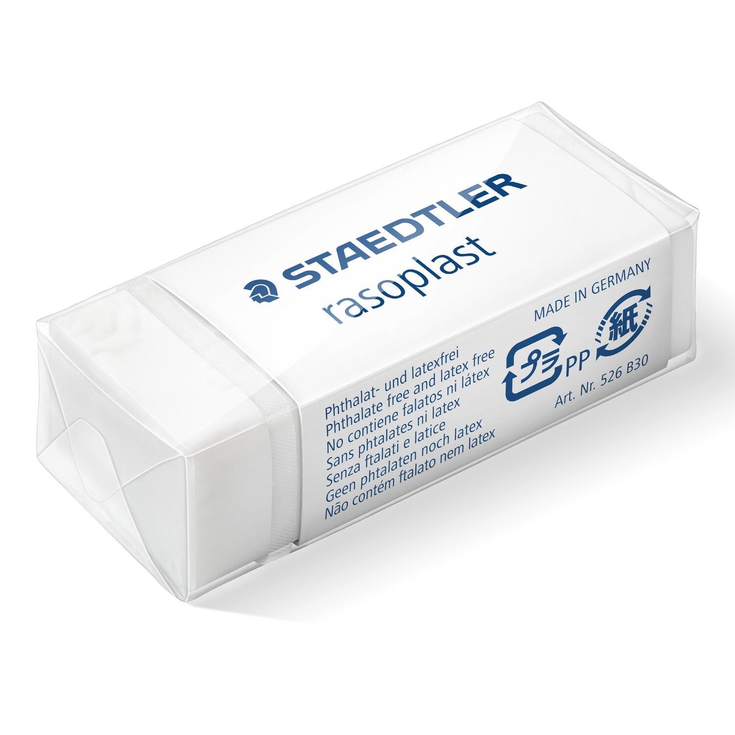 Staedtler, Raso Plast Eraser Box=30pcs