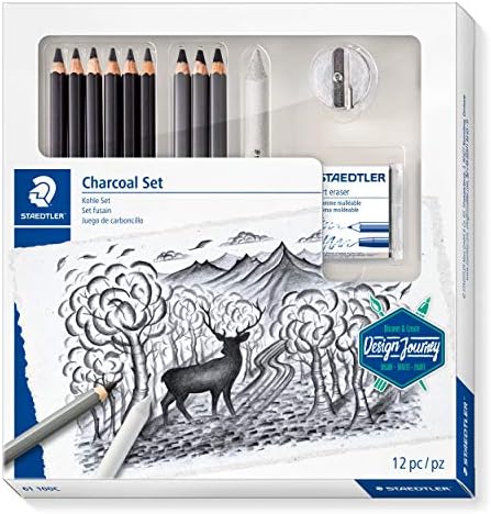 Staedtler, Design Journey Mixed Charcol set