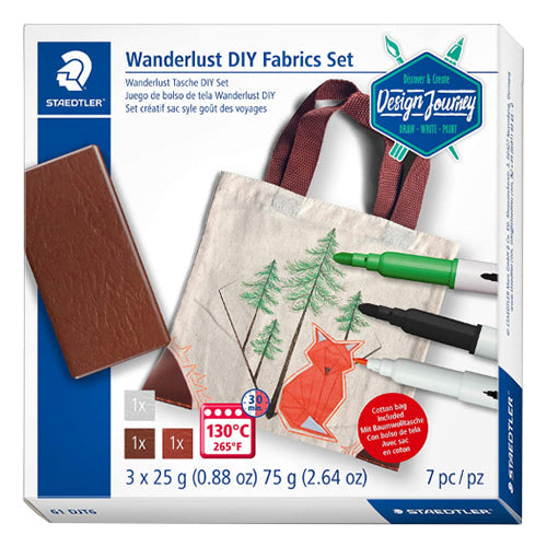Staedtler, DJ Wanderlust DIY Fabrics Set