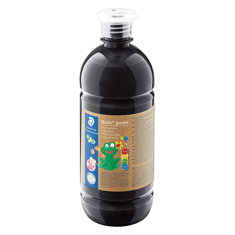 Staedtler, Noris junior Finger Paint Black 750ml
