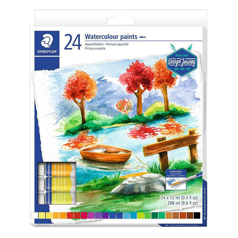 Staedtler, Water Color Paints tubes ST=24col