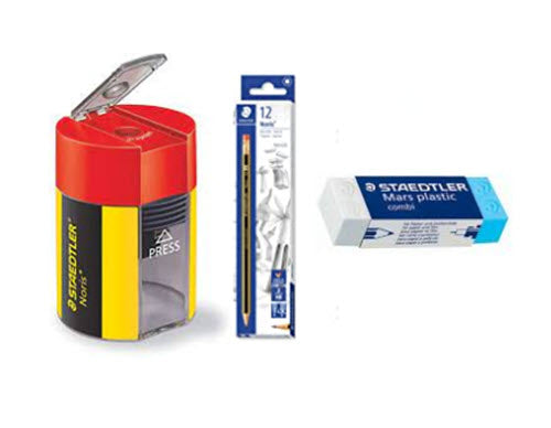 Staedtler, ST122HB1PK+511-004 1P+526 1P