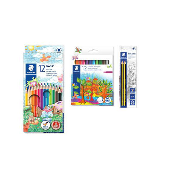Staedtler, 145AM12 1st + 325-C12 1st+2 noris pencil