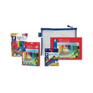 Staedtler, 136LC24+327LWP12+2200NC12+ColBookMeshBag