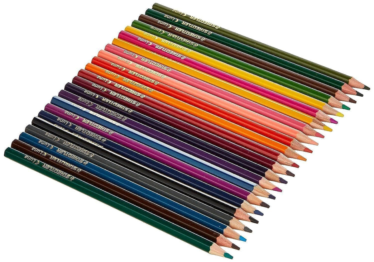 Staedtler, Luna Colouring Pencils 24col 2+1 Pac