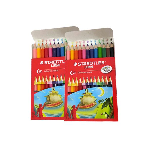 Staedtler, Luna Colouring Pencils 12col - 2 set