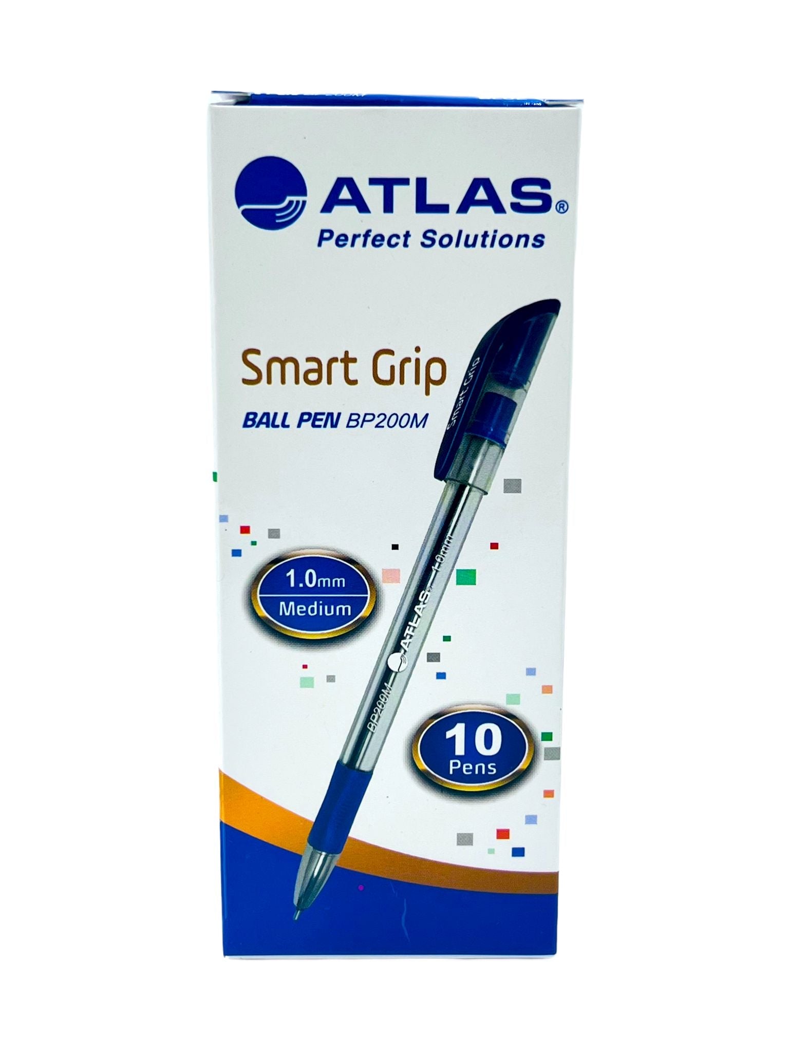Atlas, Smart Grip 1.0mm Med PAC=10 BE
