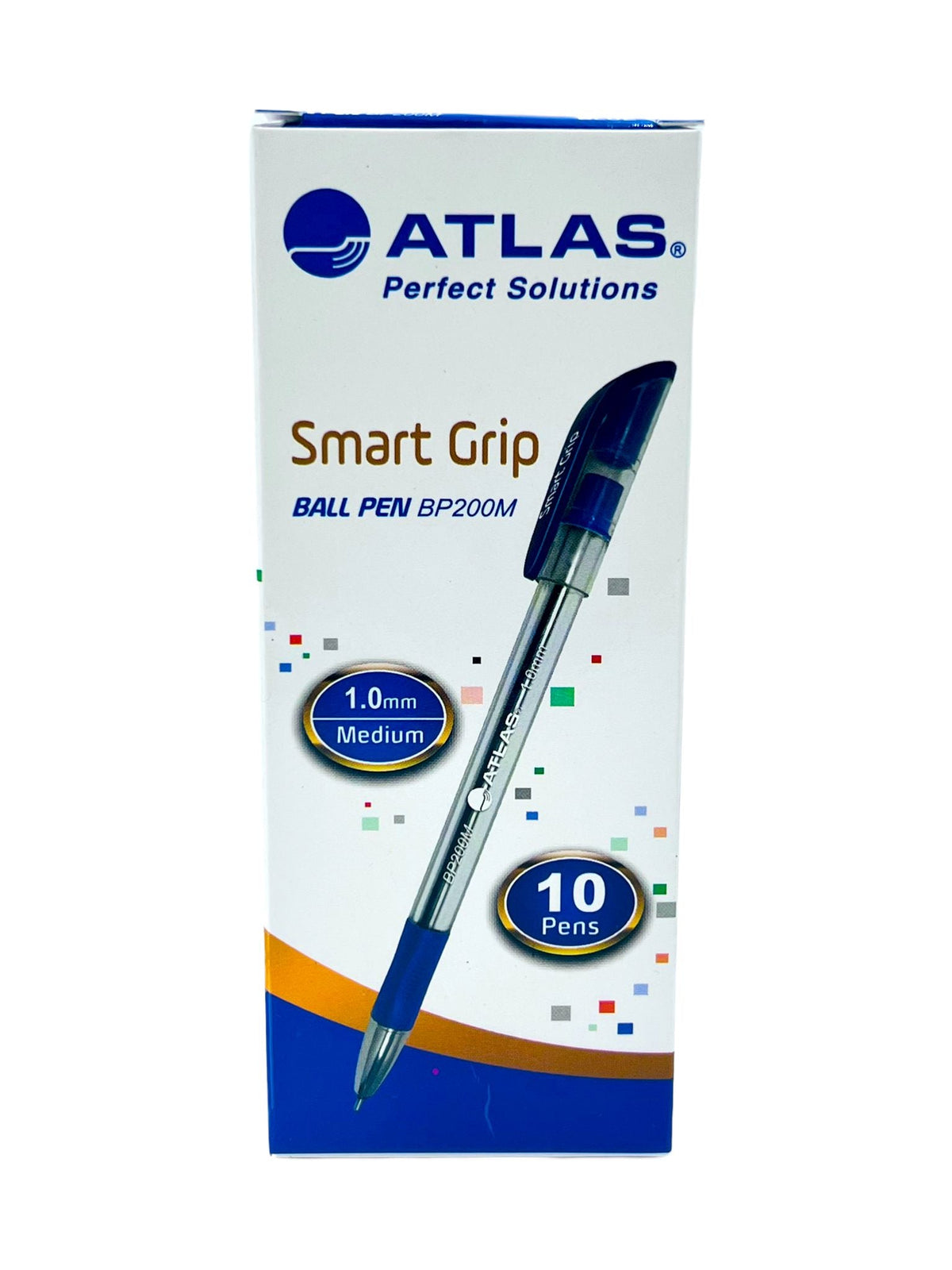 Atlas, Smart Grip 1.0mm Med PAC=10 BE