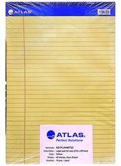 Atlas, Legal pad A4 40 sh YW PAC=10