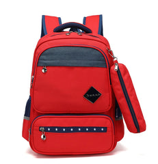 Atlas, Back Pack Boy 16.5\" Red w/blue