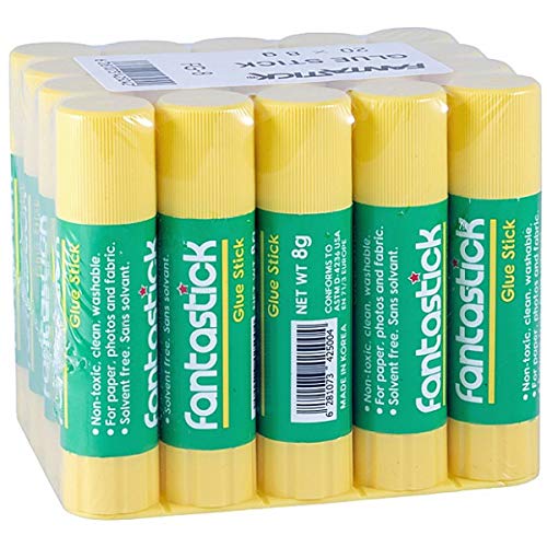 Fantastick, Glue Stick 8gms Pkt=20pcs