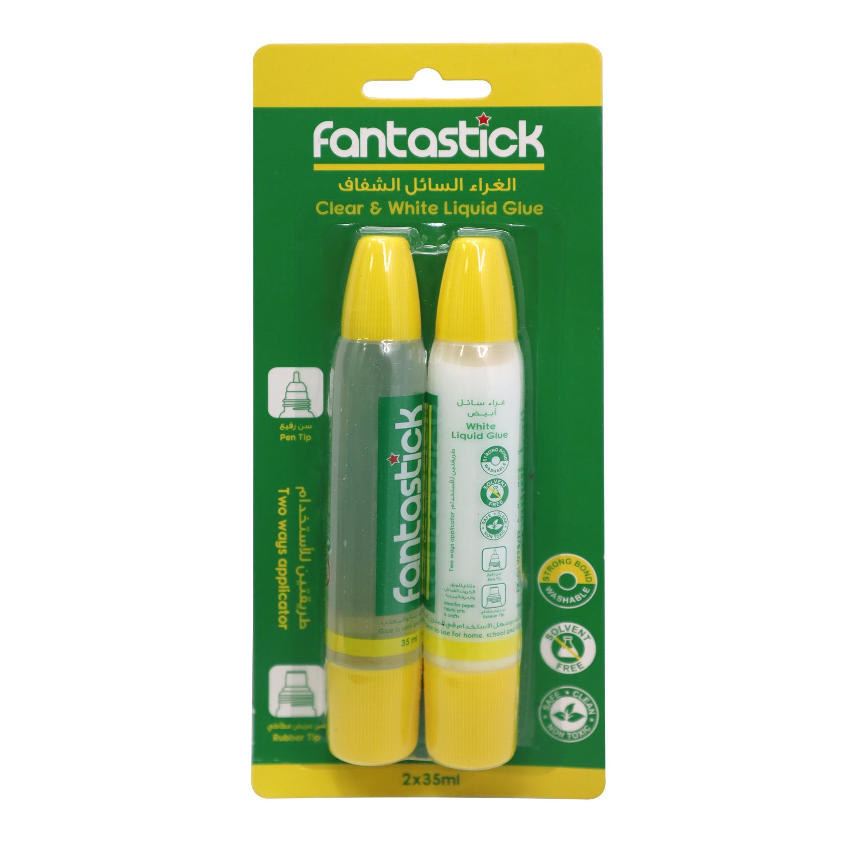 Fantastick, FK clear & white glue 35ml (pc) blister