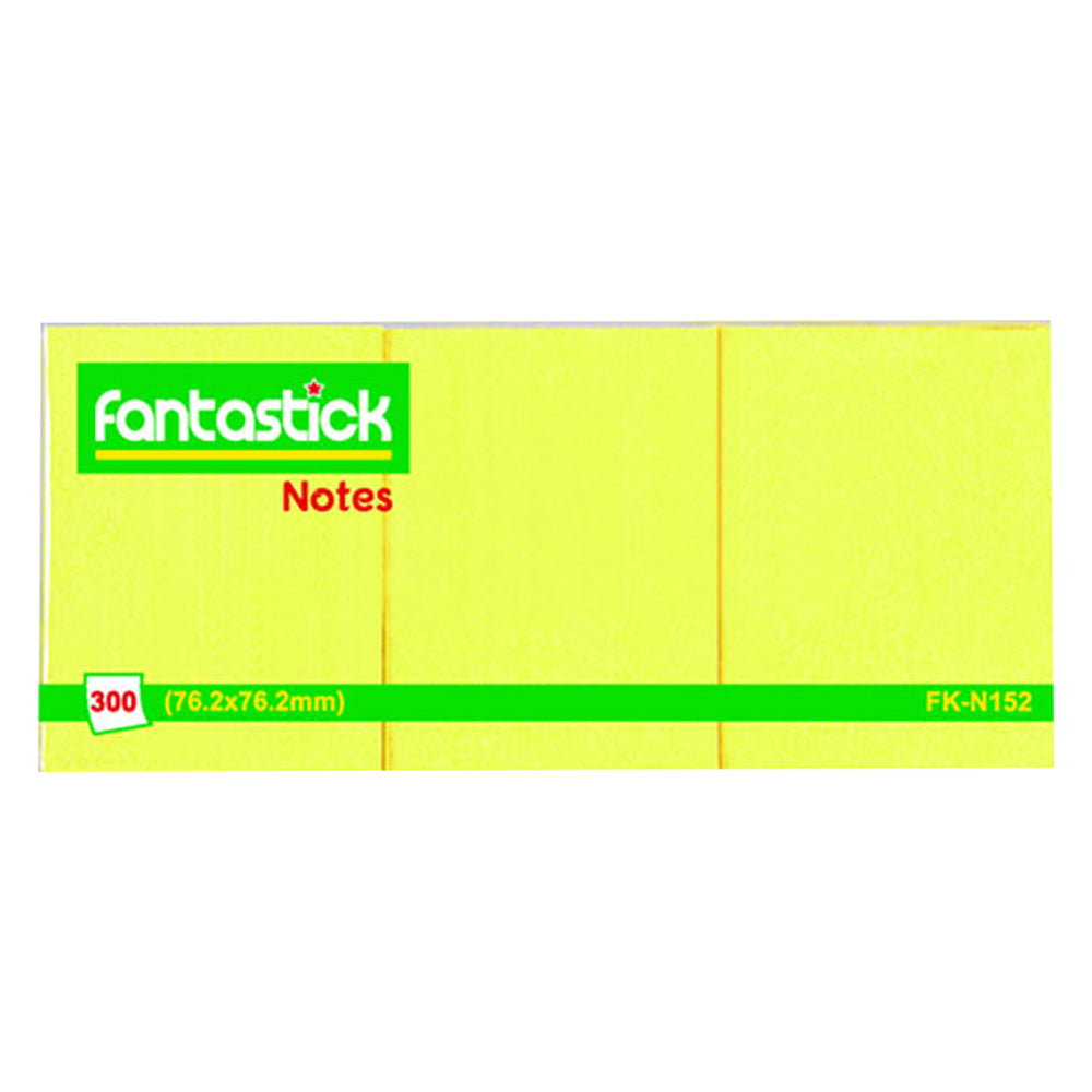 Fantastick, Stick Notes 1.5x2\" Yellow