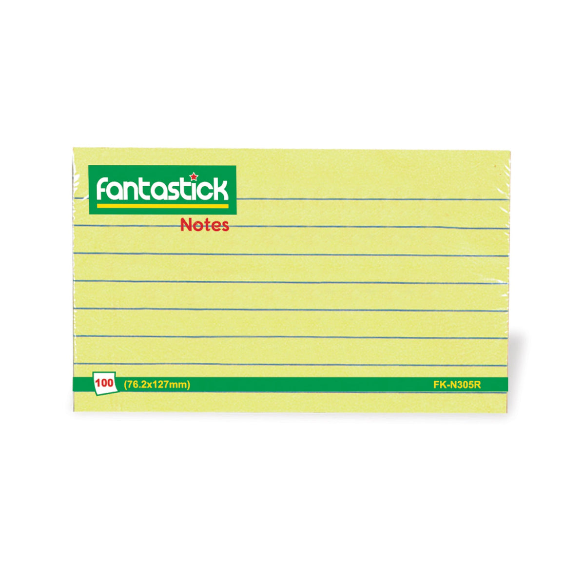 Fantastick, Stick Notes 3x5\" Ruled