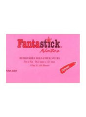 Fantastick, Stick Notes 3x5\" Fluor. Red