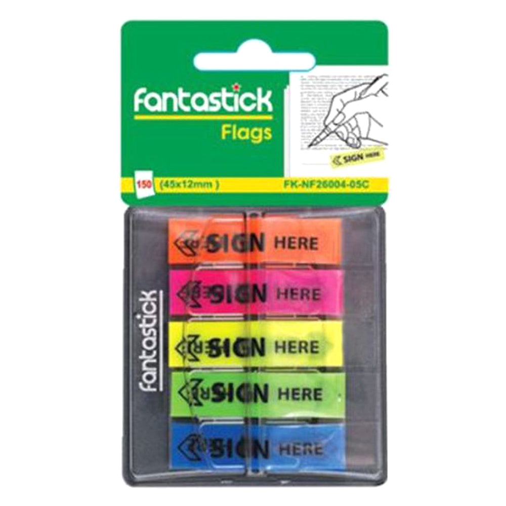 Fantastick, Sign Here Flags - 5 Col